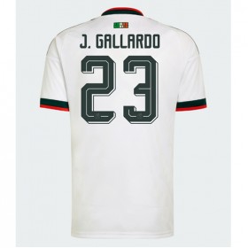 Mexico Jesus Gallardo #23 Borte skjorte VM 2026 Kortermet